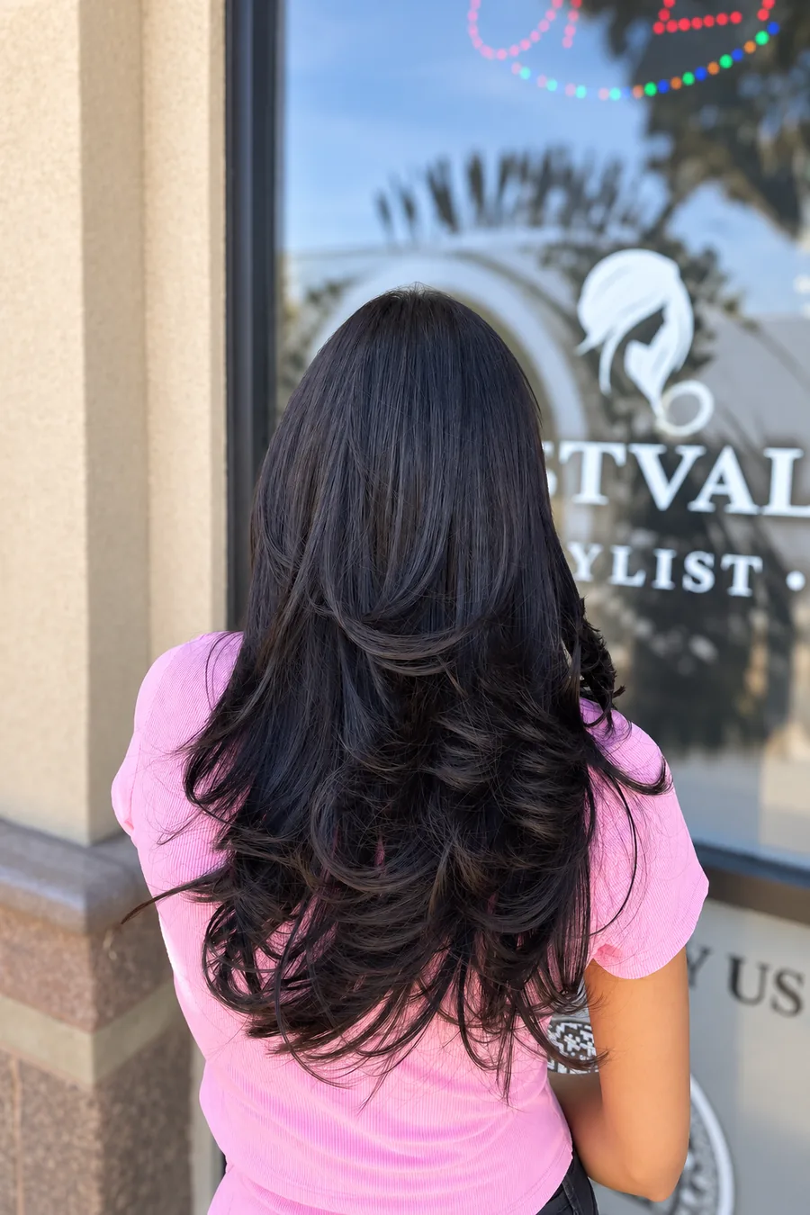 Women's haircut and style at Alexa's Beauty Eastvale