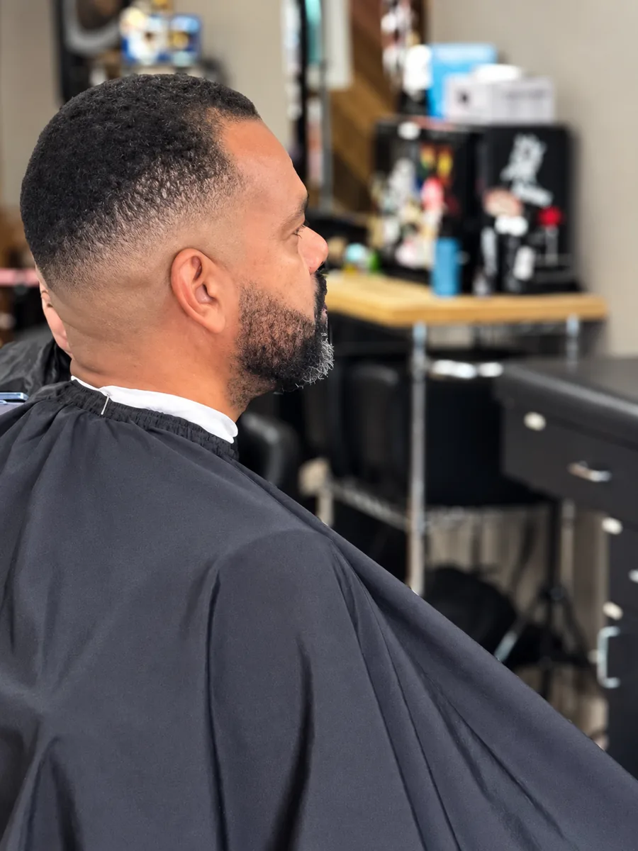 Kids haircut at Alexa's Barbershop Eastvale