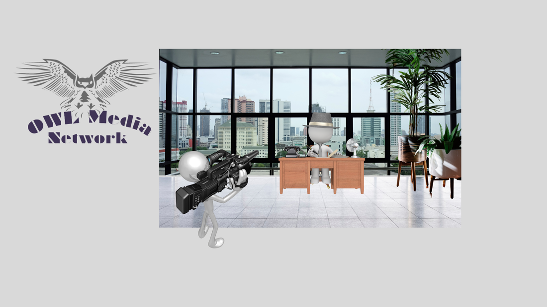 OWL Media Network studio banner