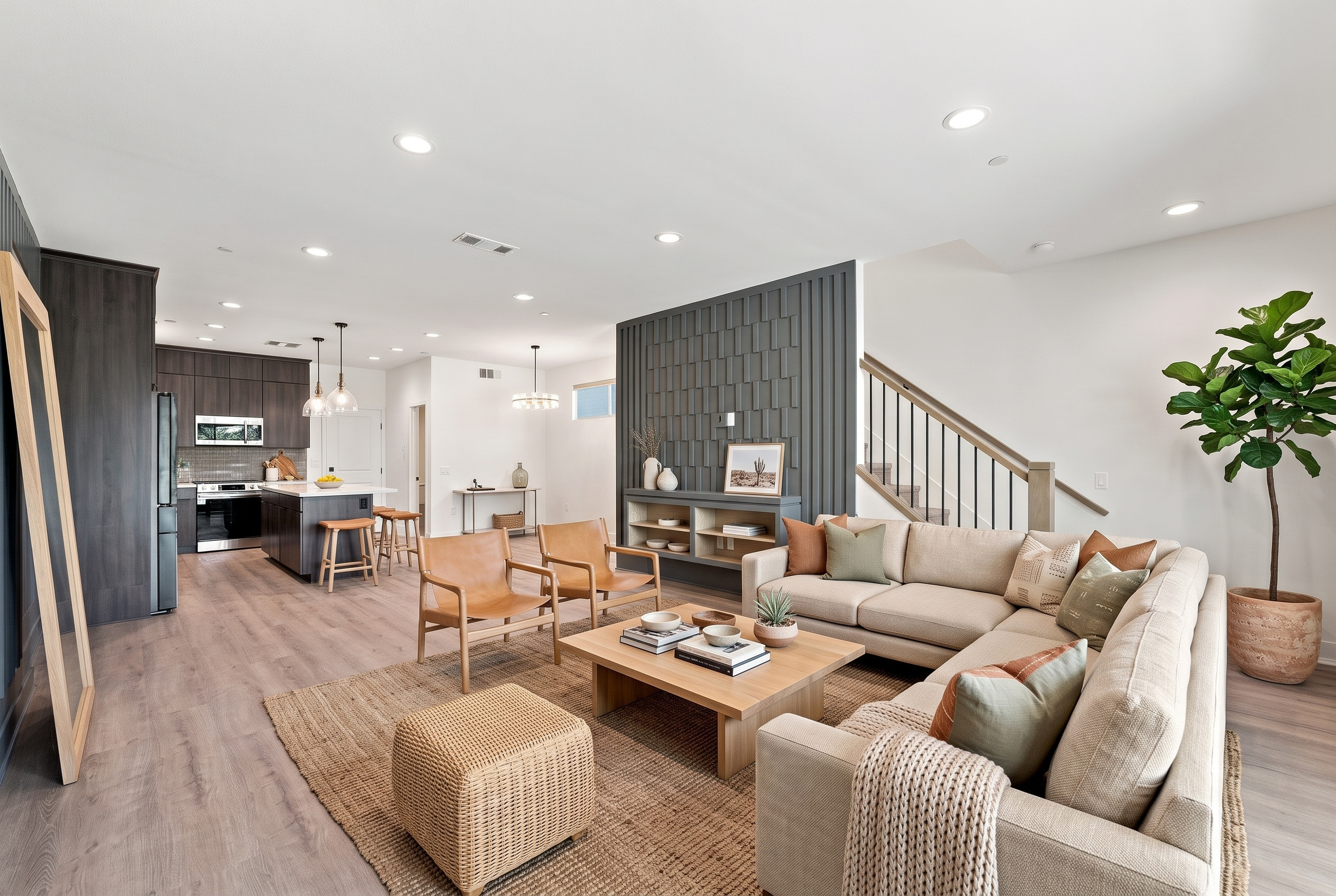 Entrada model home interior