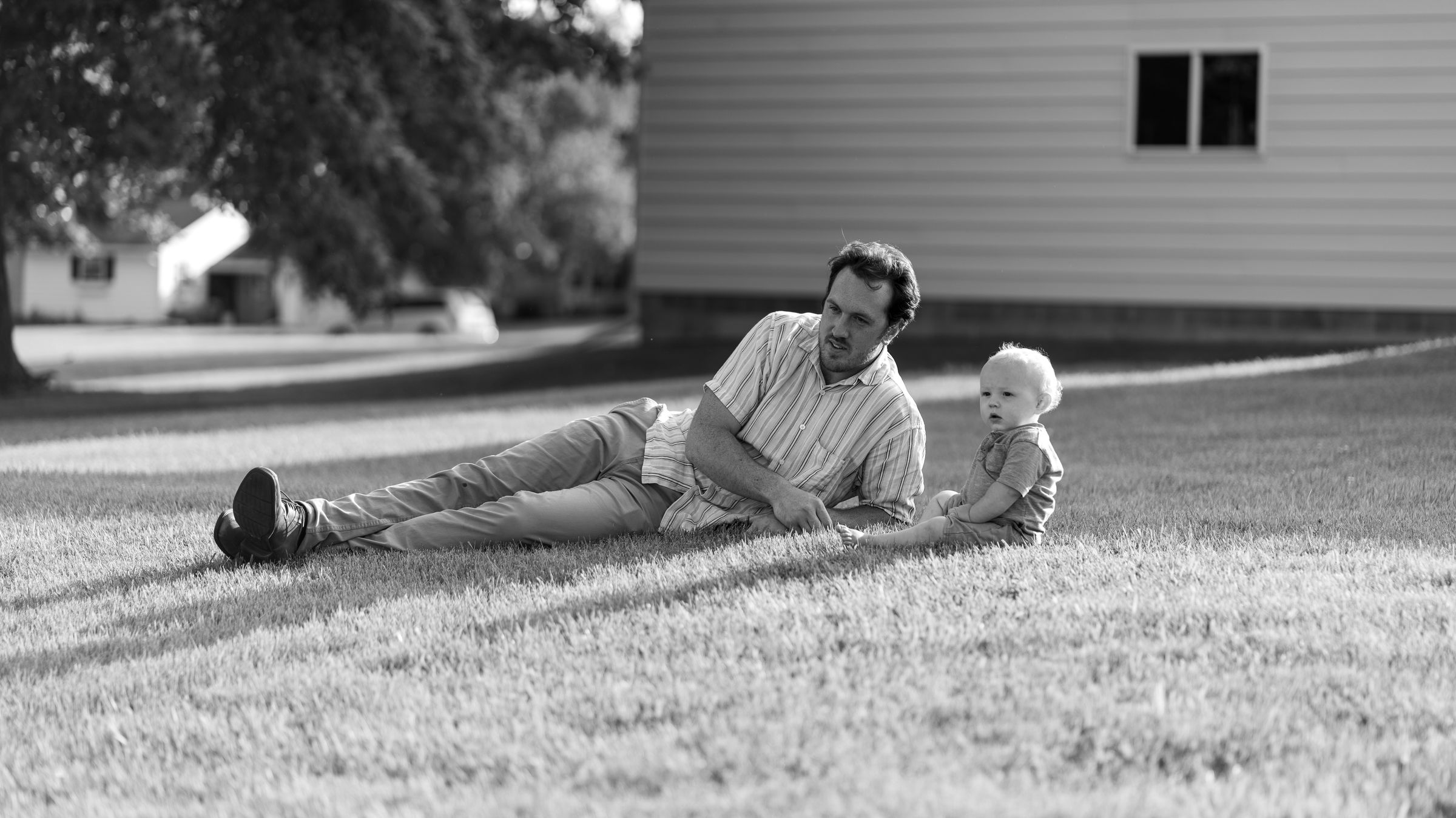 A quiet moment captured in warm light