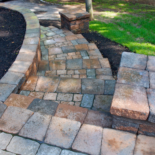 Paver walkway