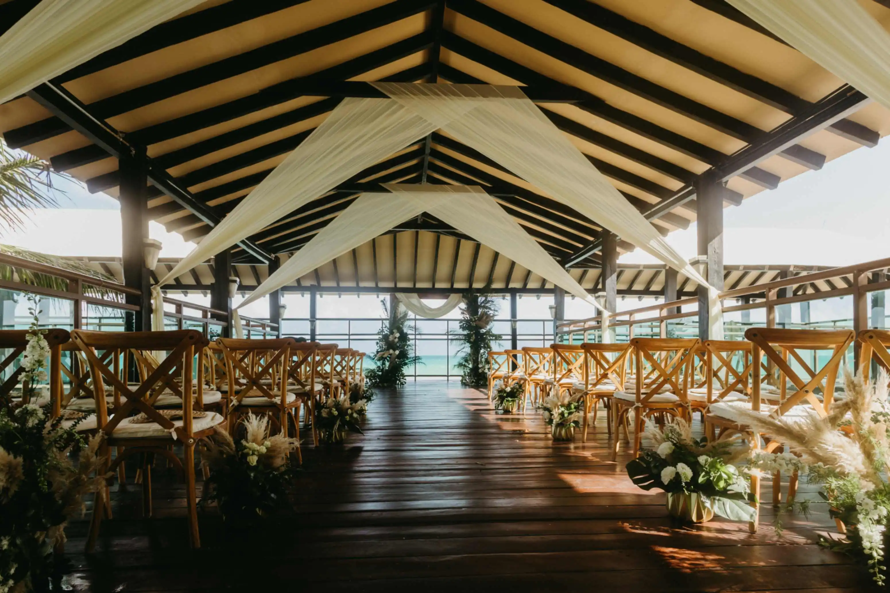 Destination wedding ceremony