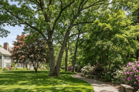 Trees installation in Aurora