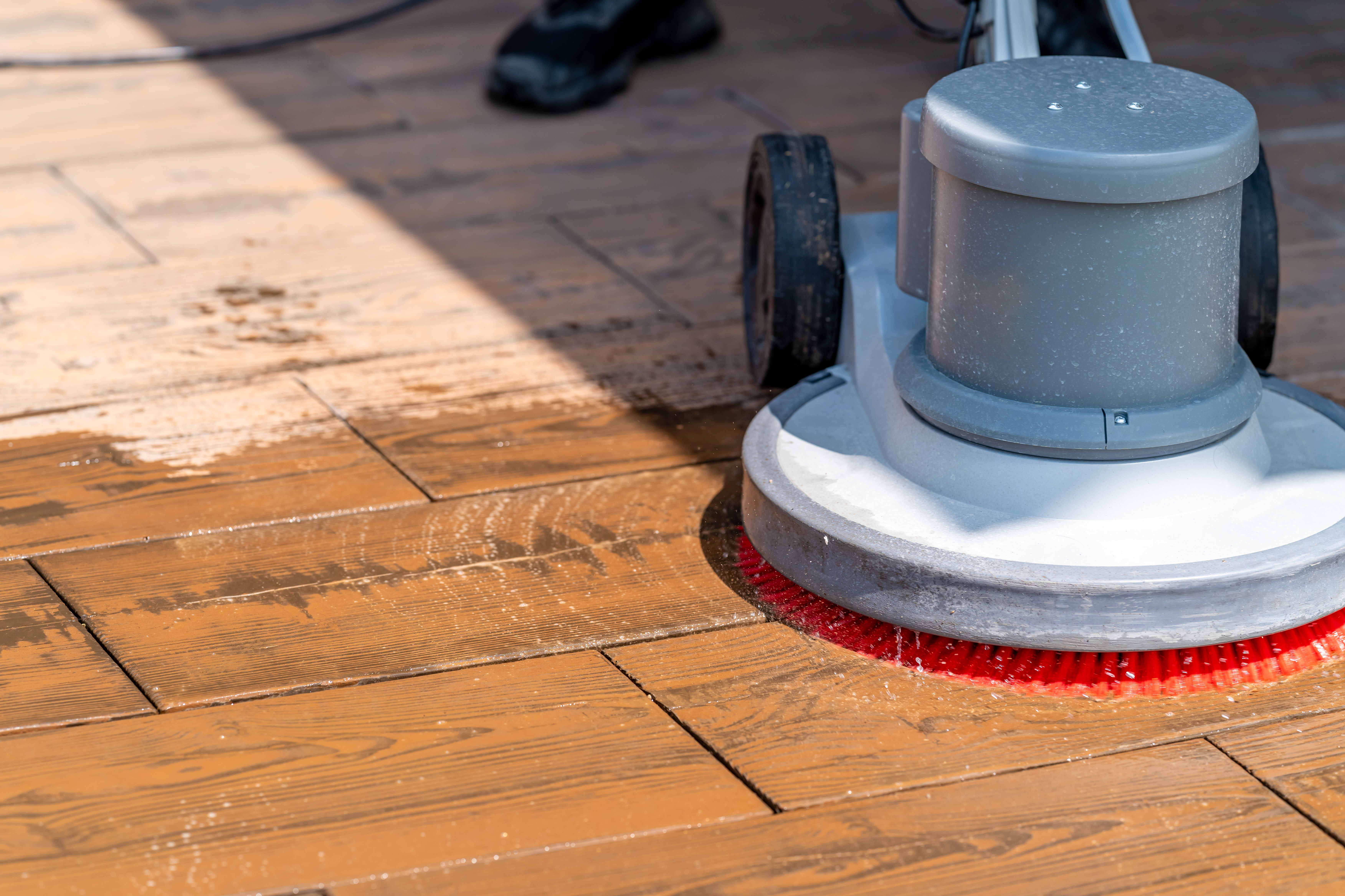 Floor polishing service