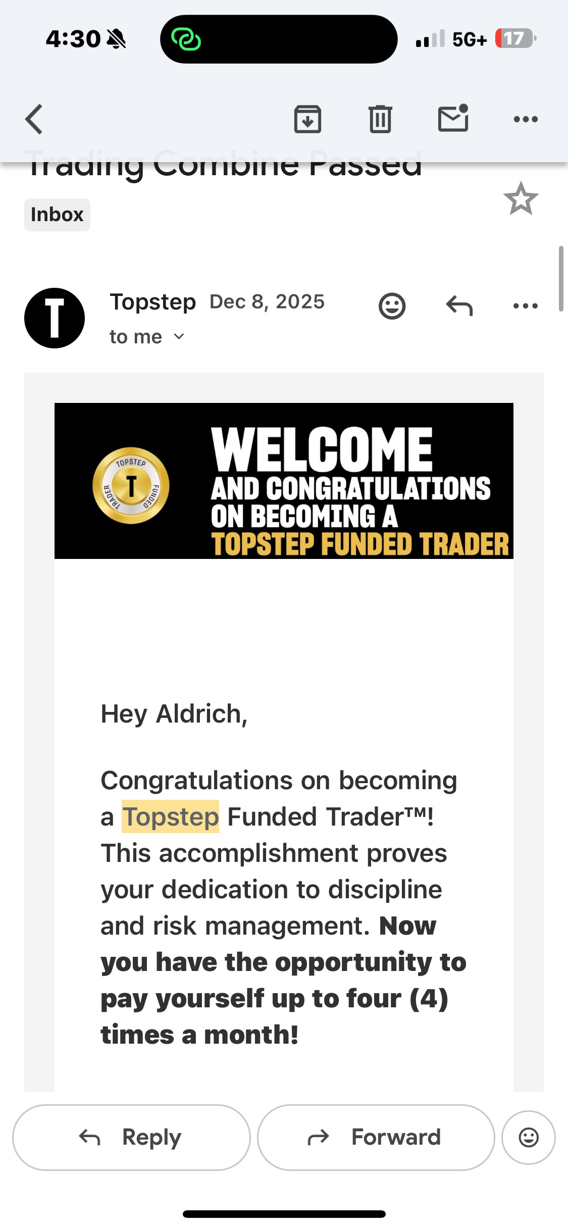 Member result