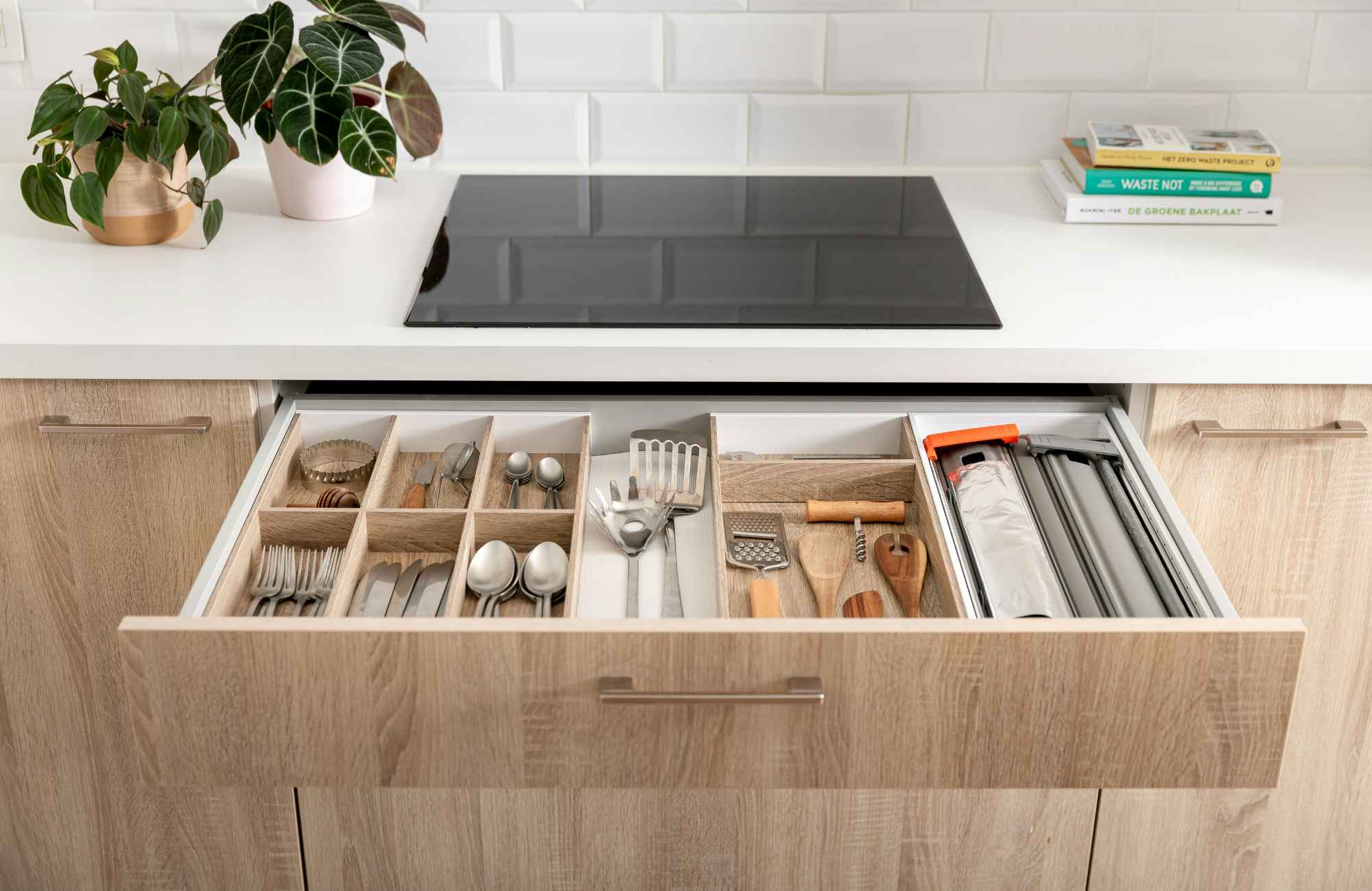 shannon's-organizing-solutions-prescott-az-settled-after-move-kitchen-cooktop-with-drawer-of-cooking-utensils-declutter shannon's-organizing-solutions-prescott-az-settled-after-move-kitchen-cooktop-with-drawer-of-cooking-utensils-declutter