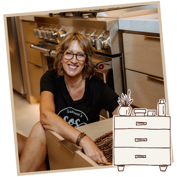 Busy professionals surrounded by moving boxes — professional organizer for moving services Shannon's Organizing Solutions AZ