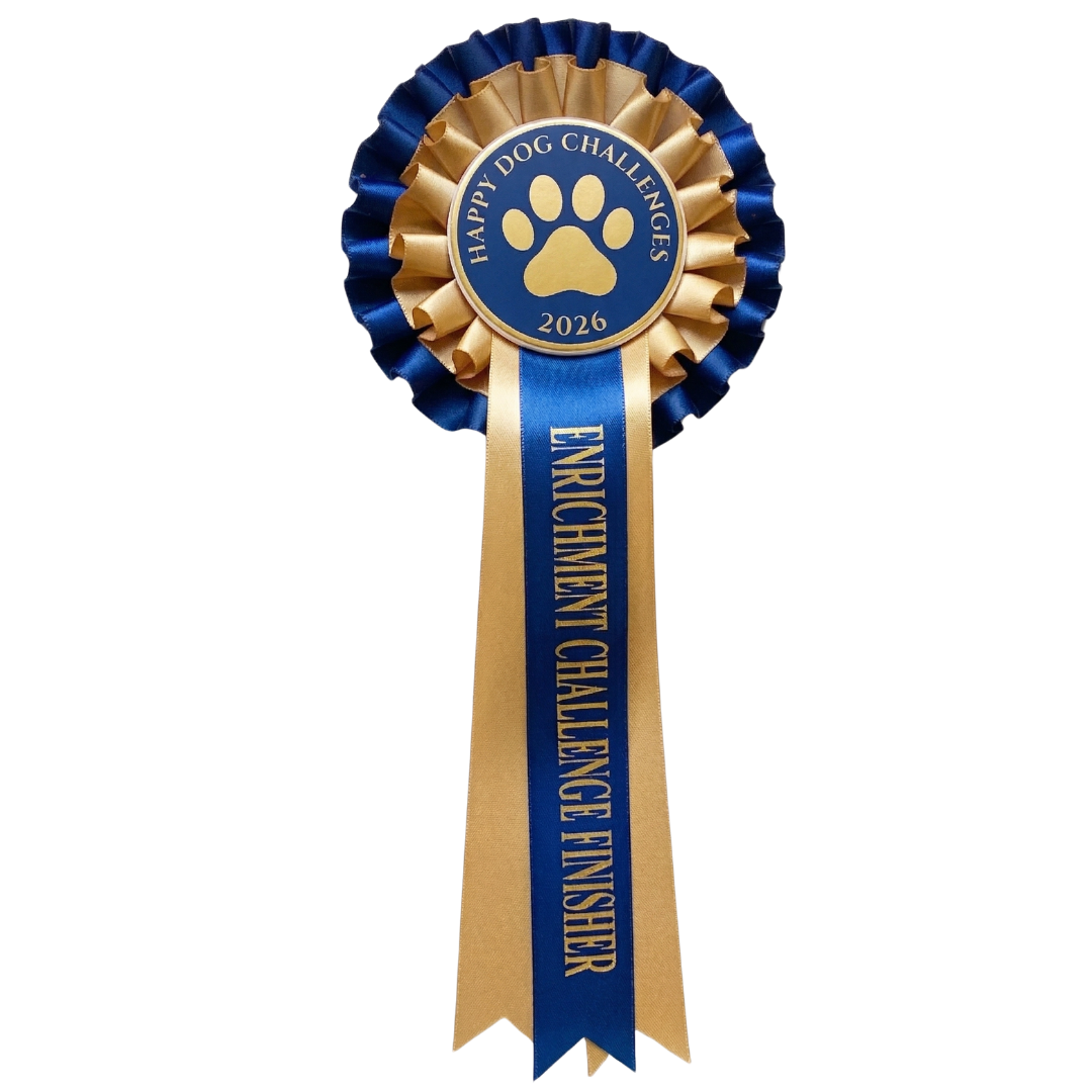 Happy Dog Challenge rosette