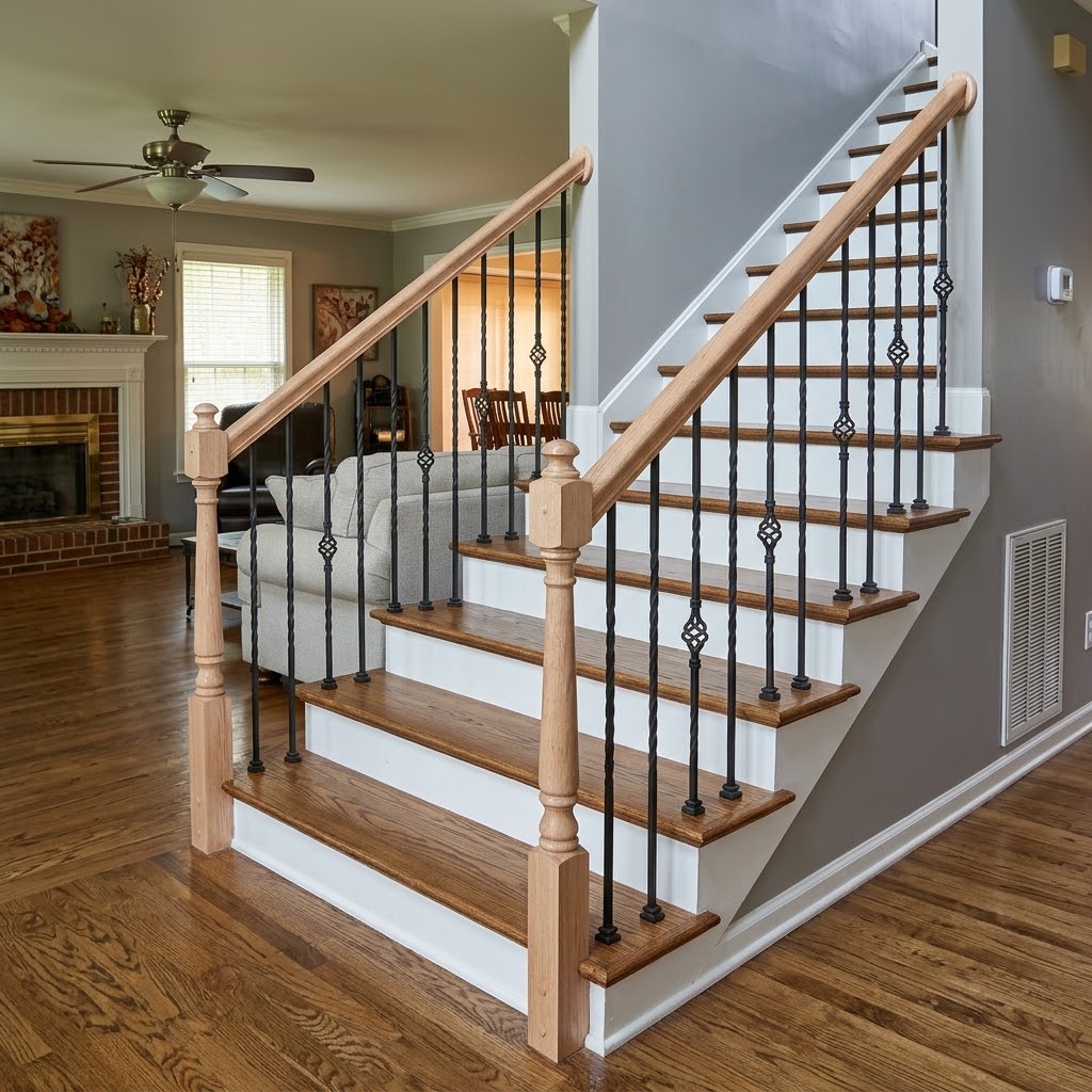 Professional hardwood flooring installation for residential homes