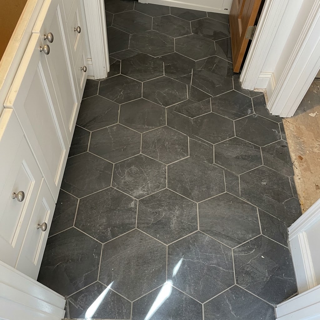 Professional tile flooring installation for residential homes