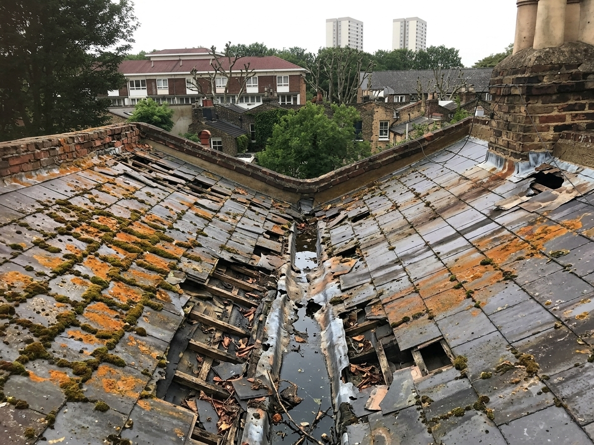 Recent roofing project