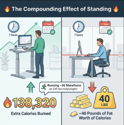Standing Desks and Weight Loss