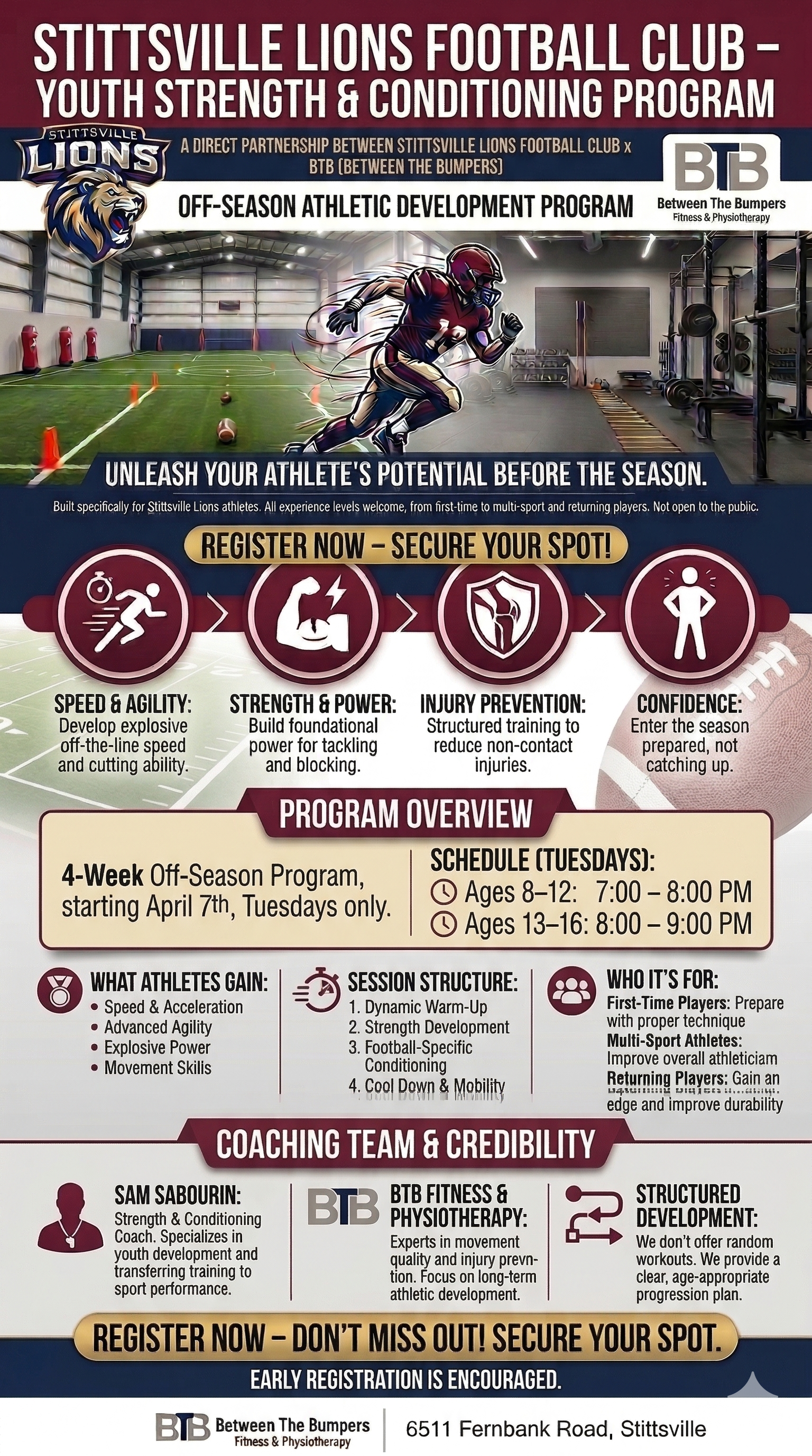 Youth Fitness Training Stittsville