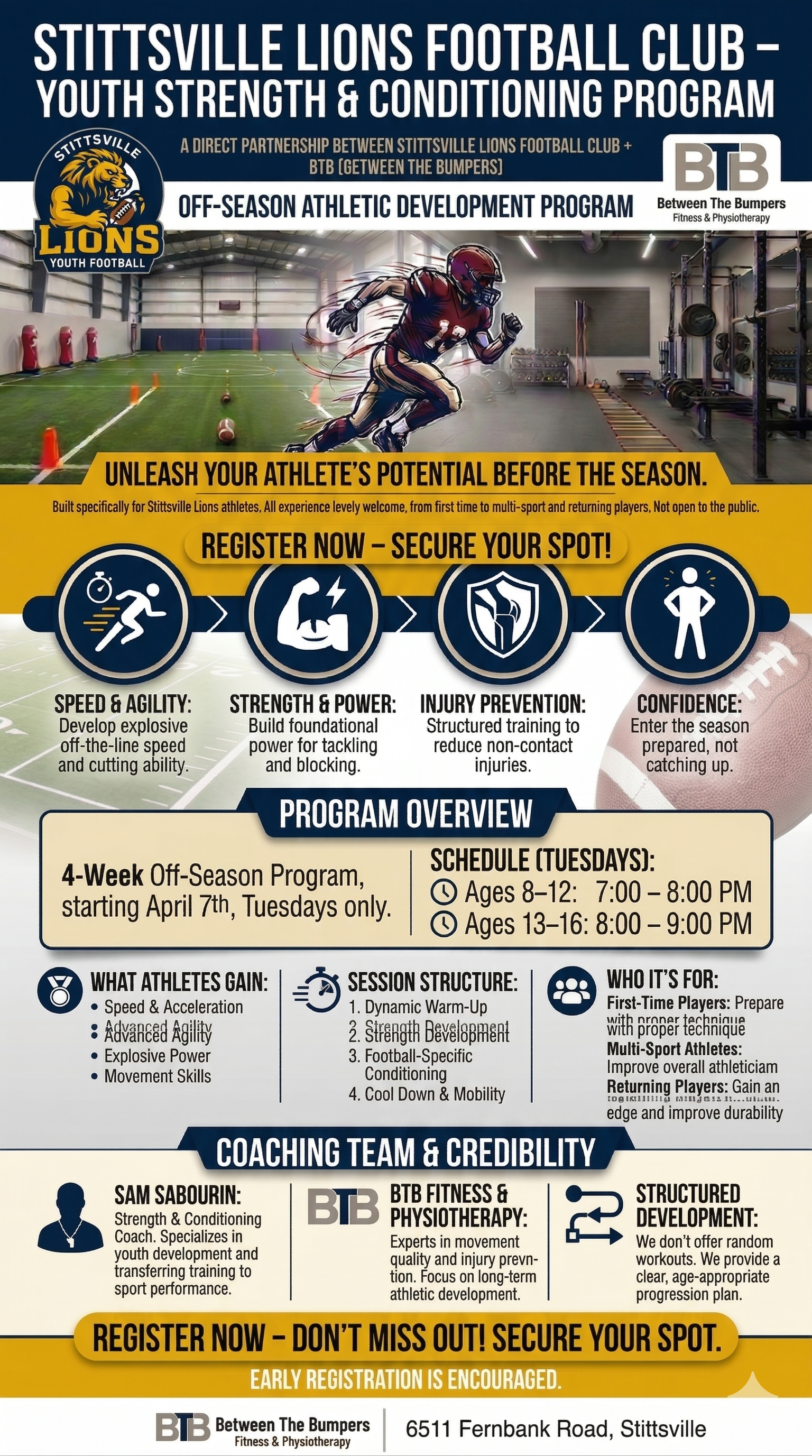 Youth Fitness Training Stittsville