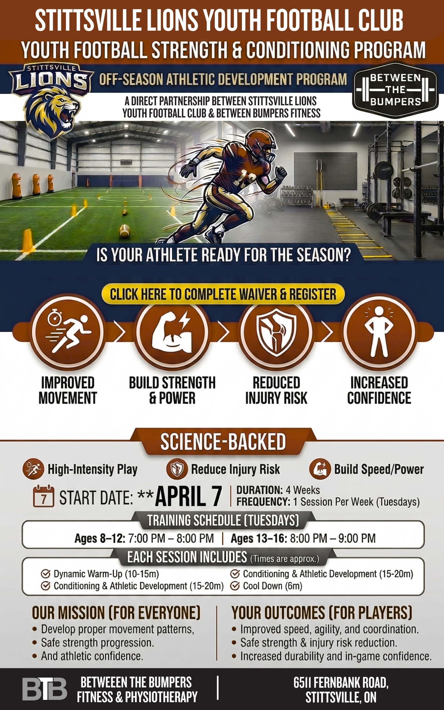 Stittsville Youth Dryland Training