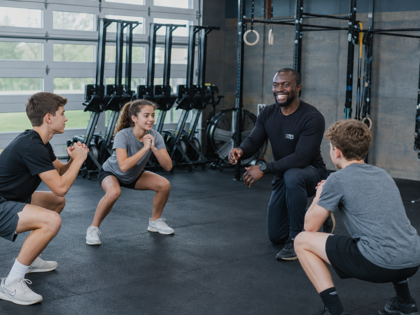 Small group personal training at BTB