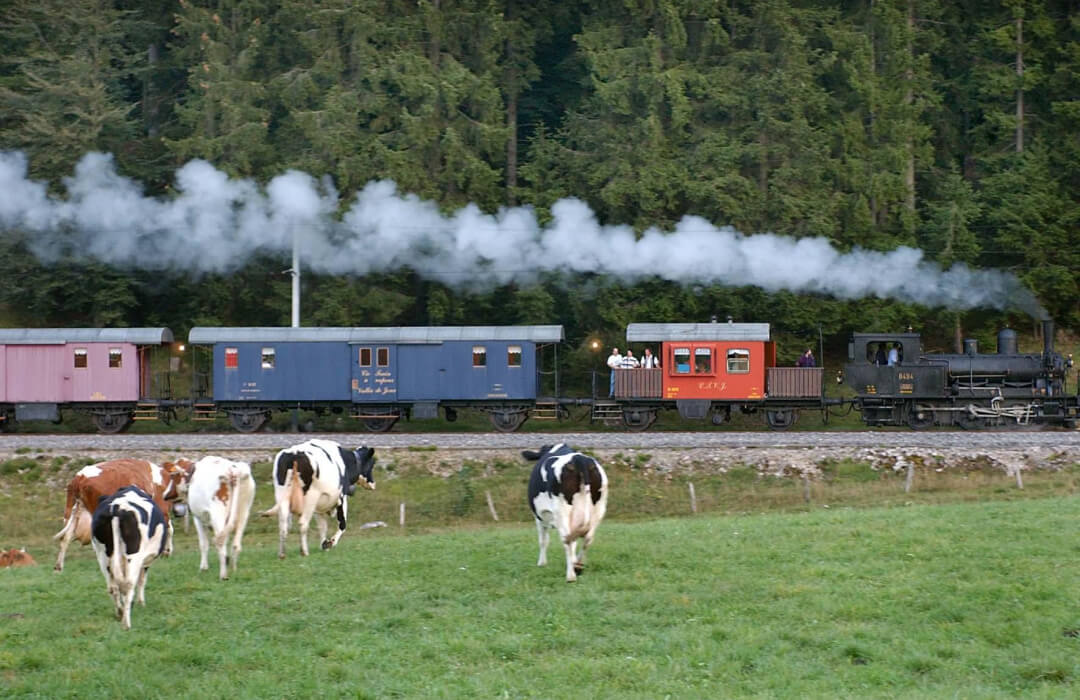 Petit train touristique de la Vallée de Joux – activité enfants