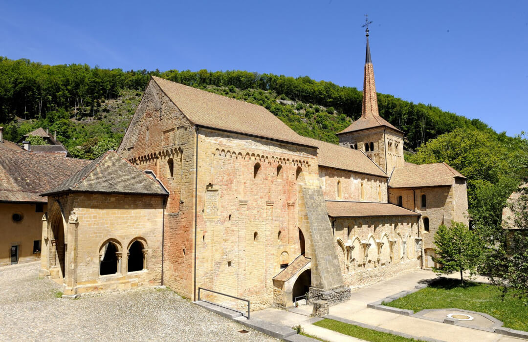 Abbaye de Romainmôtier – édifice roman proche de la Vallée de Joux