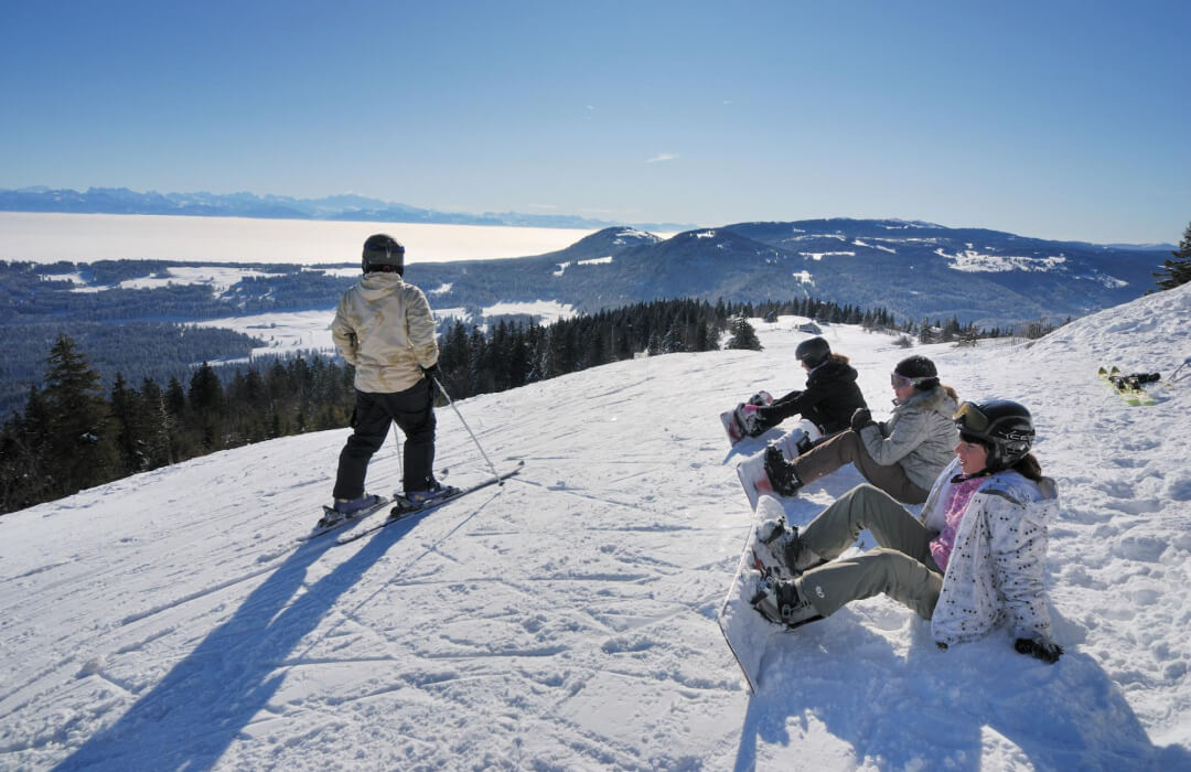 Ski de fond à la Vallée de Joux – larges pistes nordiques