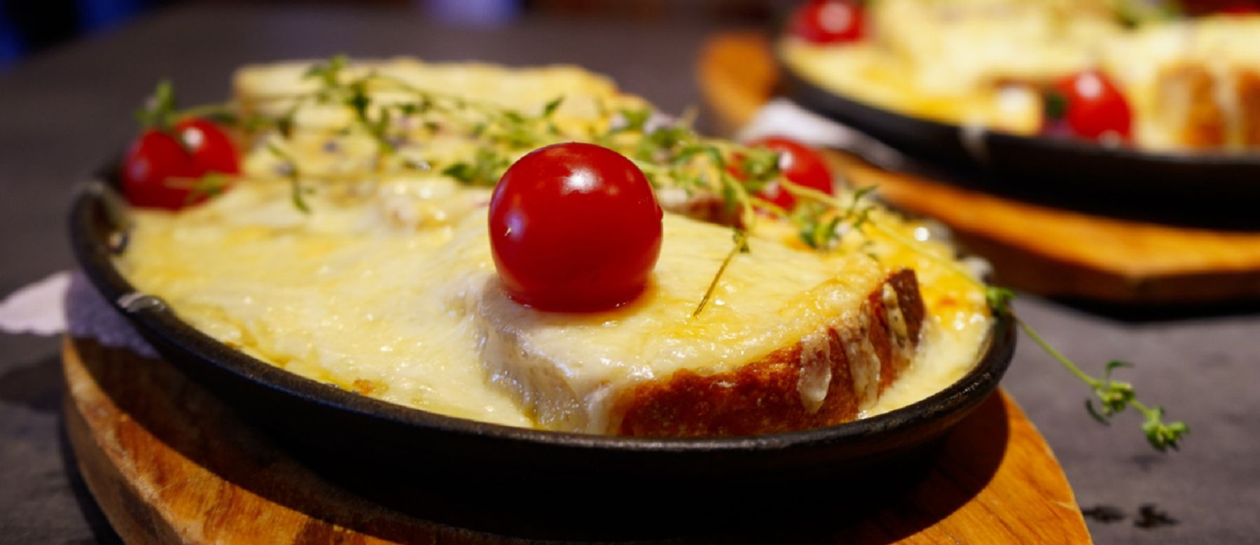 Plat traditionnel préparé au restaurant de la Truite