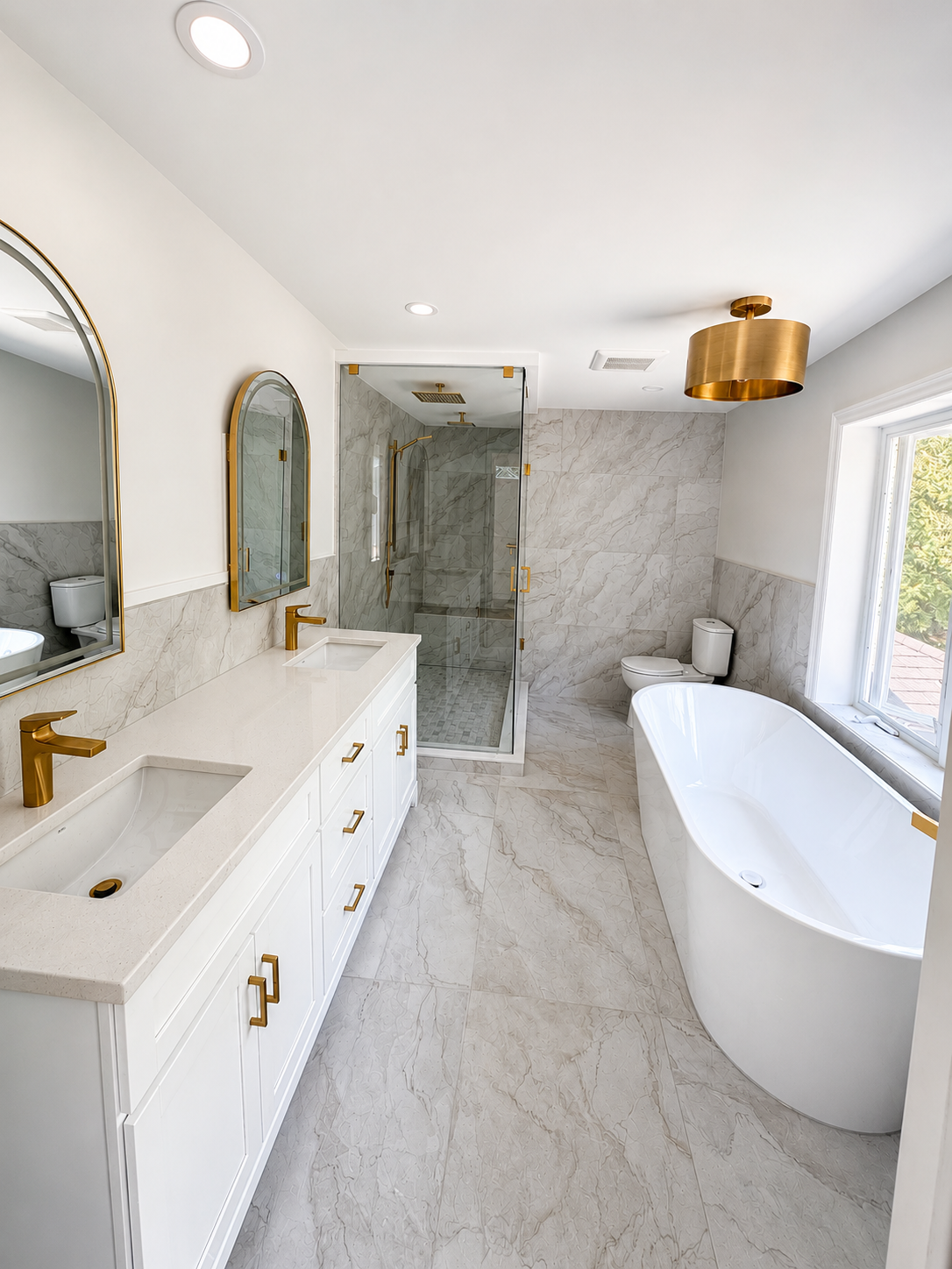 Premium Bathroom renovation in the GTA by DAPCO Contracting