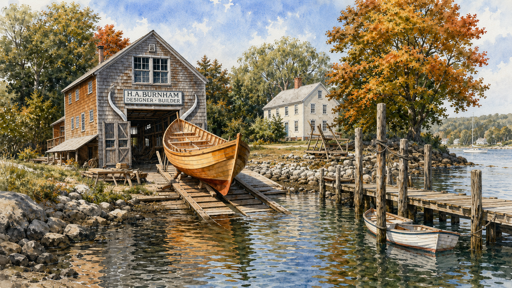 Historic Salem Massachusetts golden hour downtown street colonial architecture North Shore Boston Essex County New England history