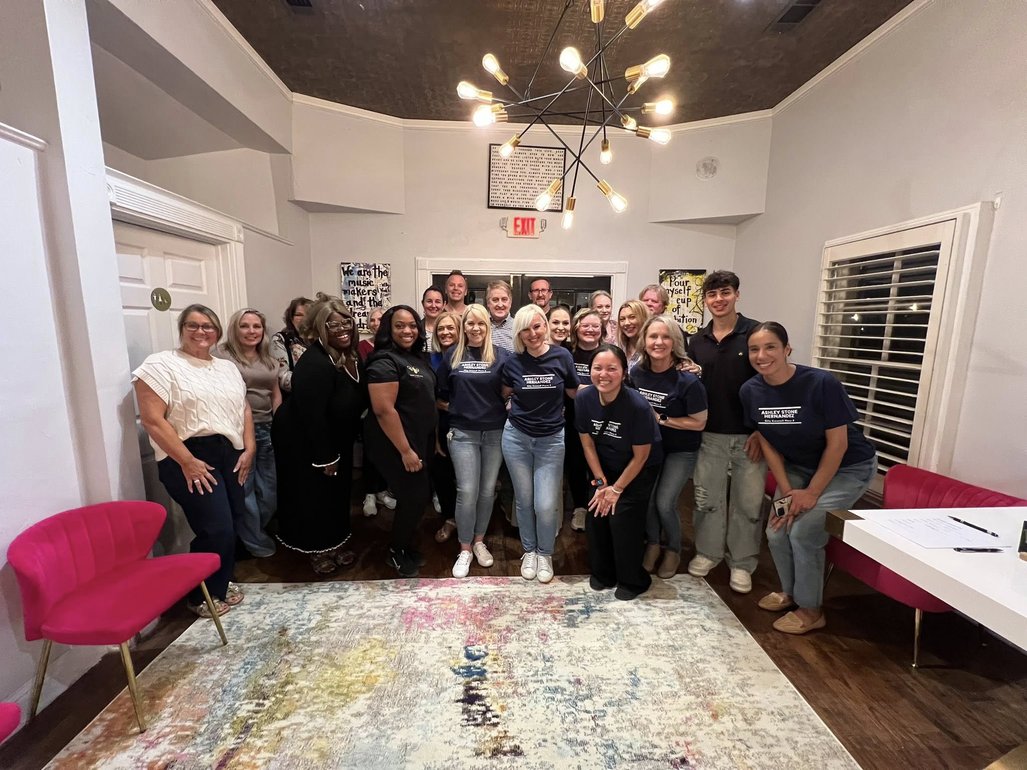 Keller community members supporting Ashley Hernandez campaign kickoff Keller community members supporting Ashley Hernandez campaign kickoff