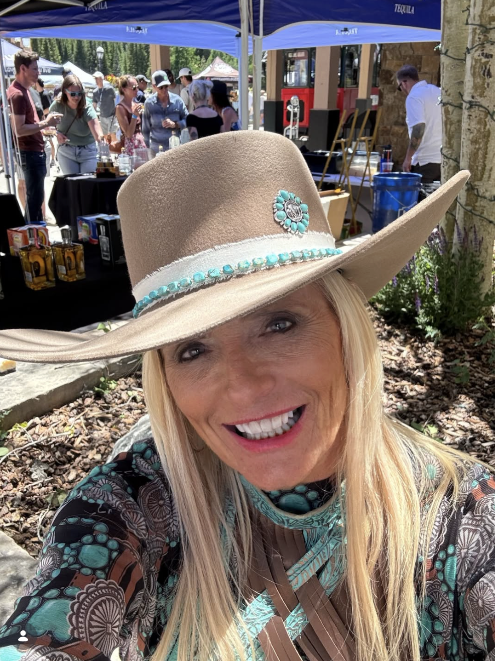 Laurie Easton, owner and hat maker at Wide Open Hat Company