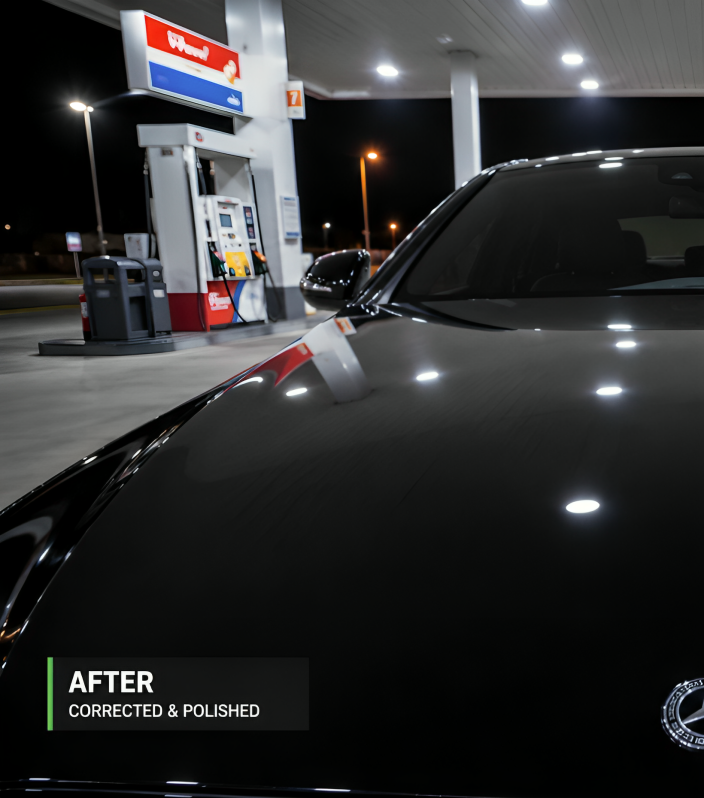 Vehicle after detailing