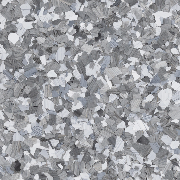 Weathered Gray flake blend