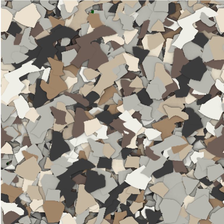 Marriott gray flake blend