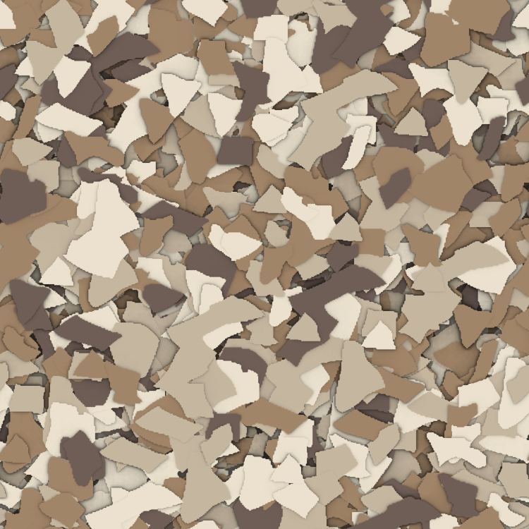 Sandstone brown flake blend