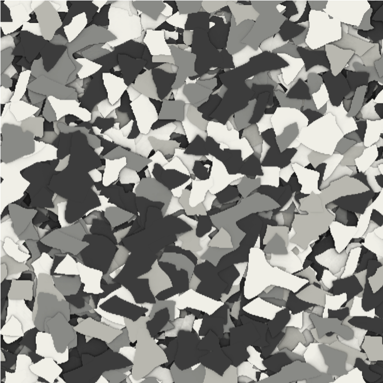 Seal Masters gray flake blend