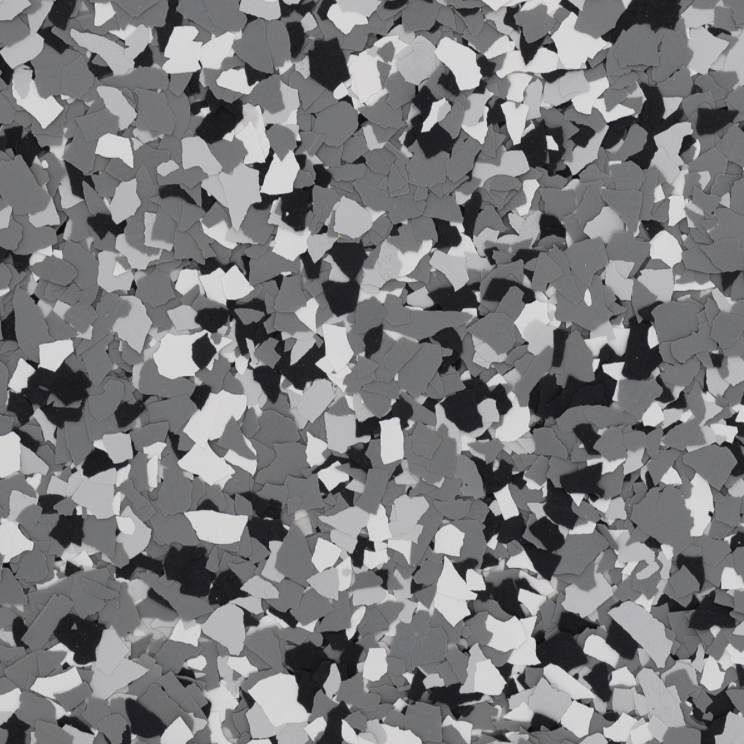 Wombat gray flake blend