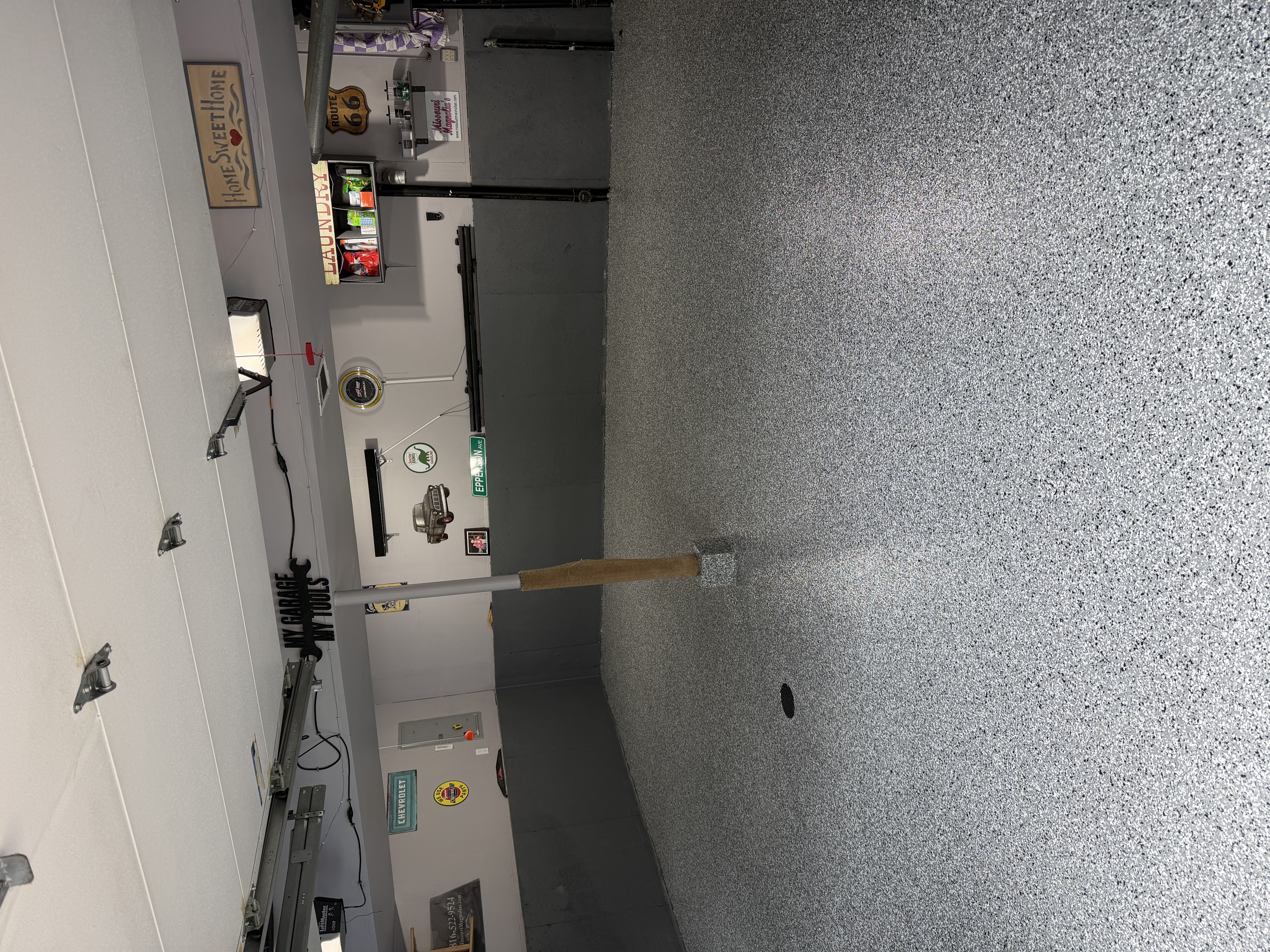 Wombat blend garage floor coating Kansas City