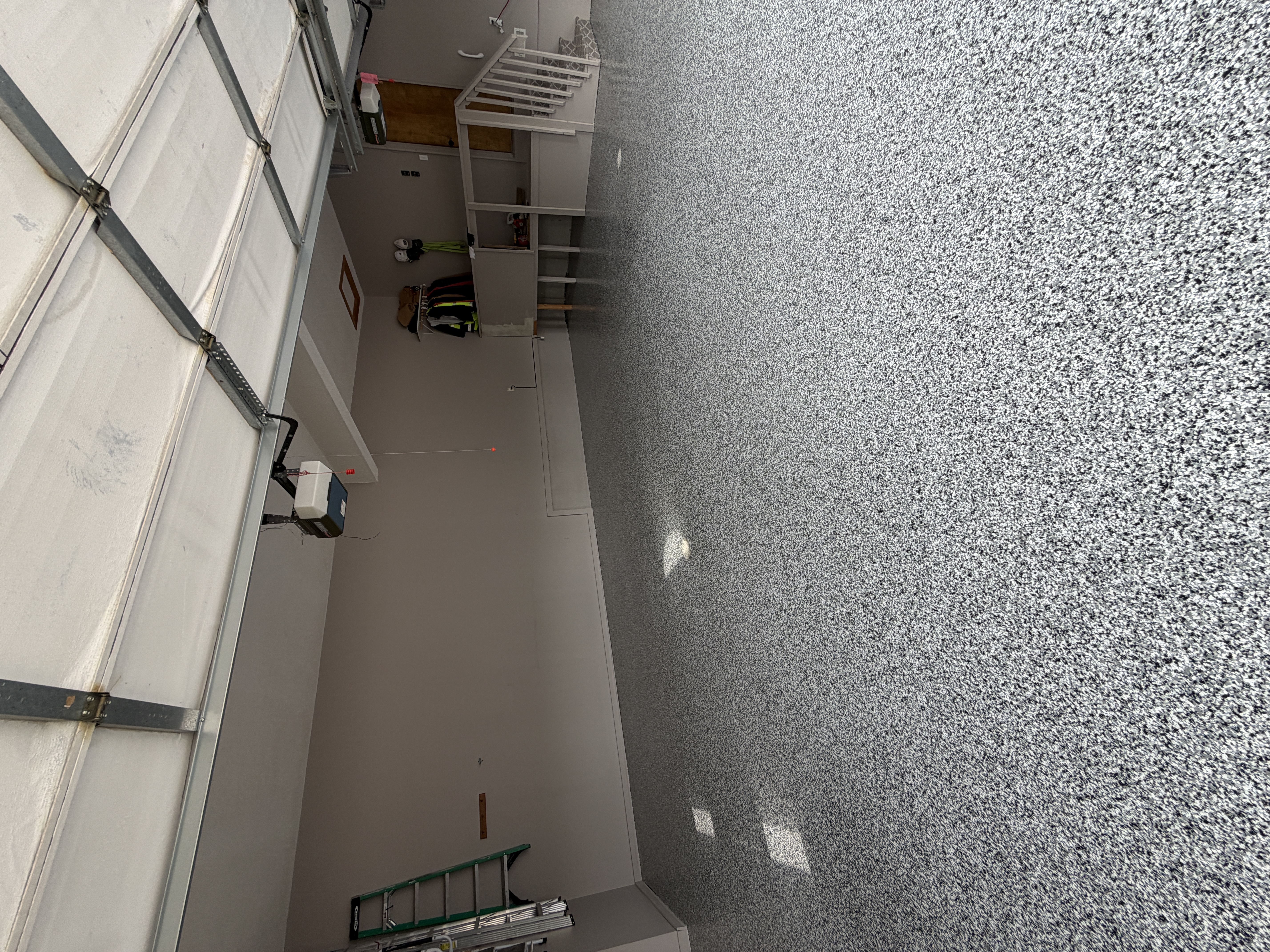 Finished garage floor coating Kansas City