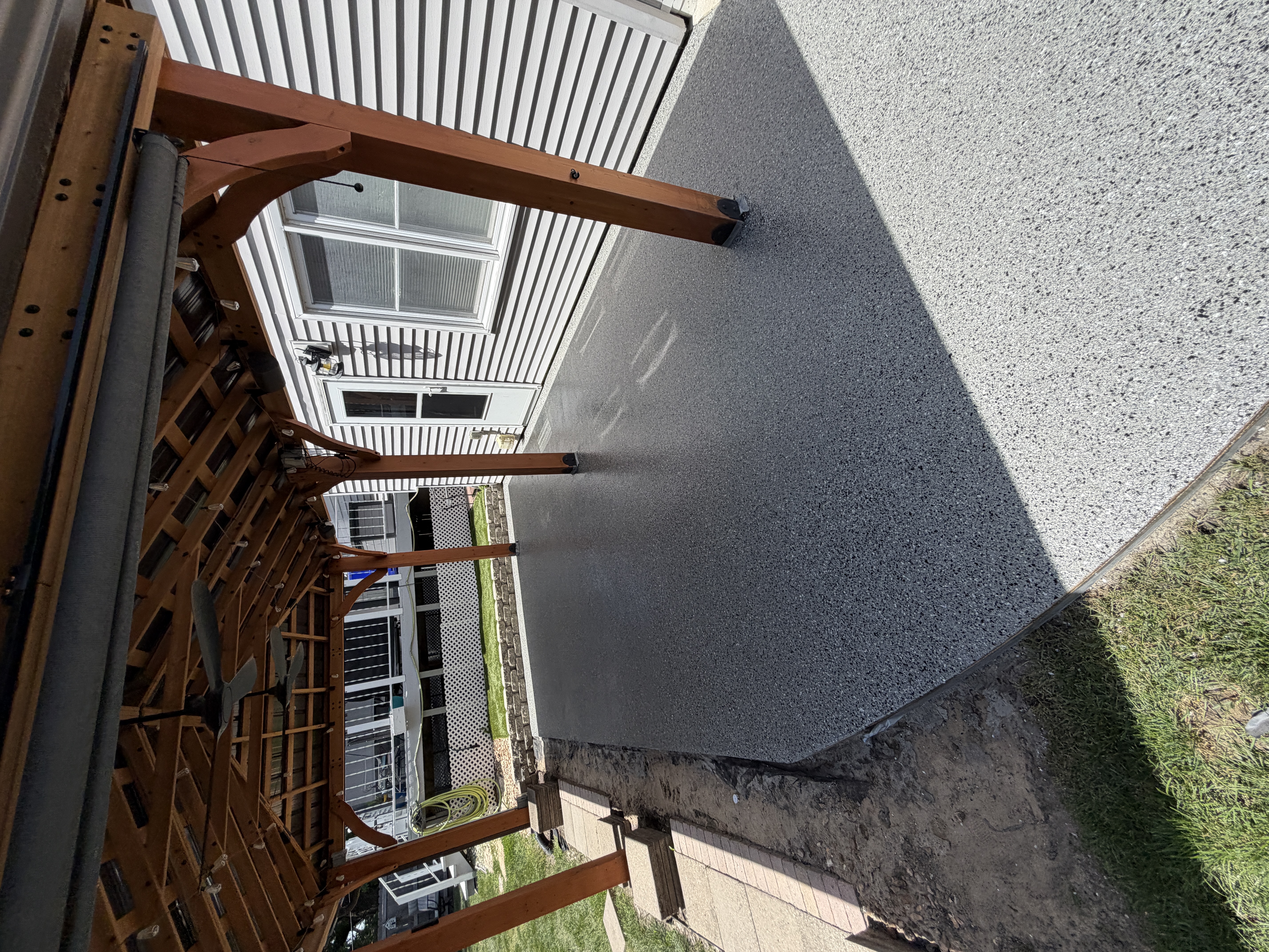 Slate Flake garage floor coating Kansas City