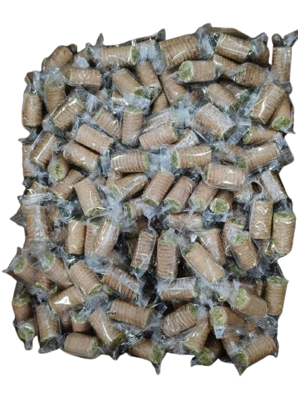 Halawa Biscuit Rolls with Pistachio 5kg