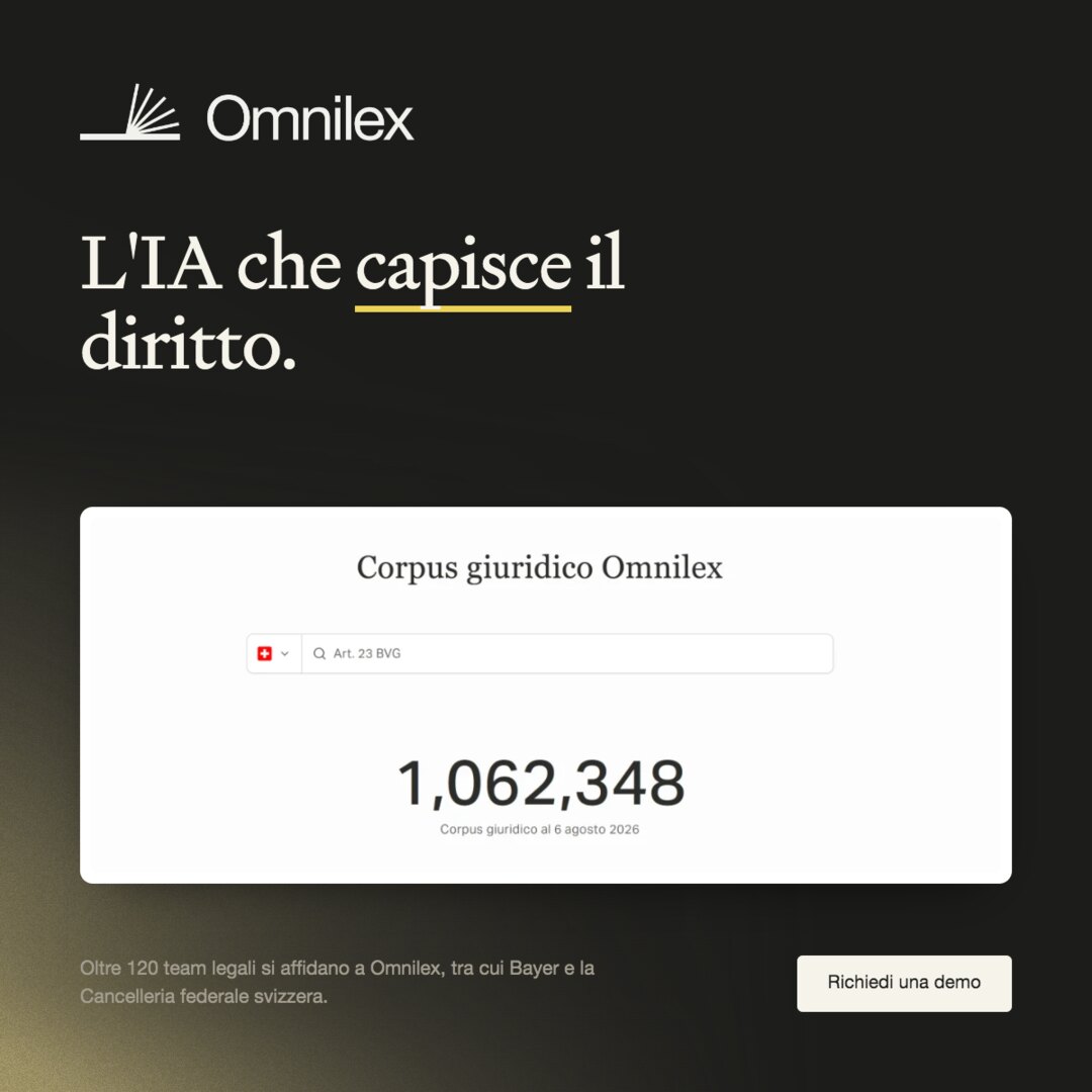 Omnilex Anzeigenmotiv