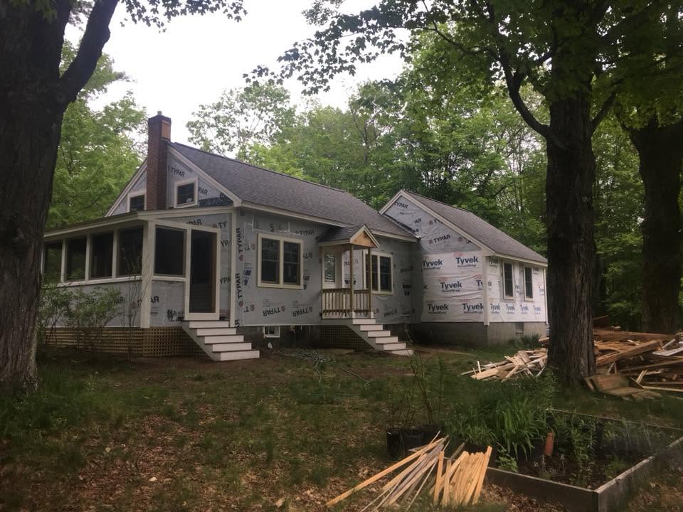 Structural work planned behind the finished spaces.