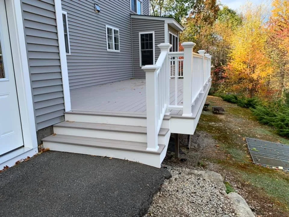 Spacious Deck Build