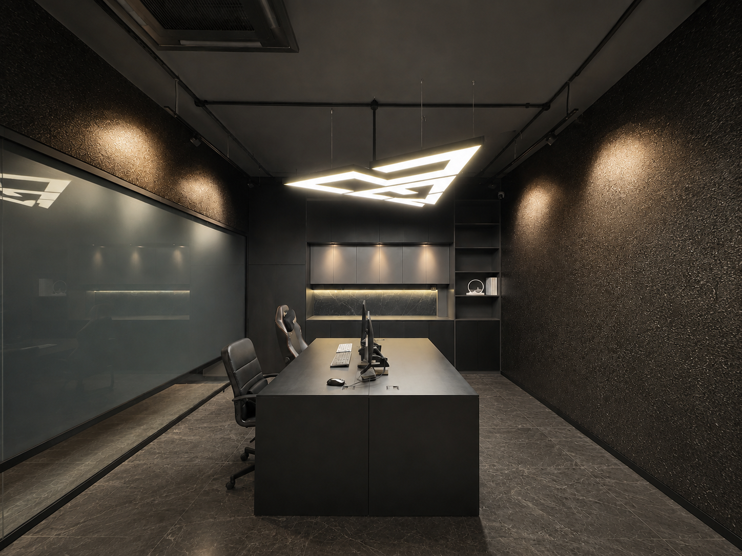Commercial unit after staging