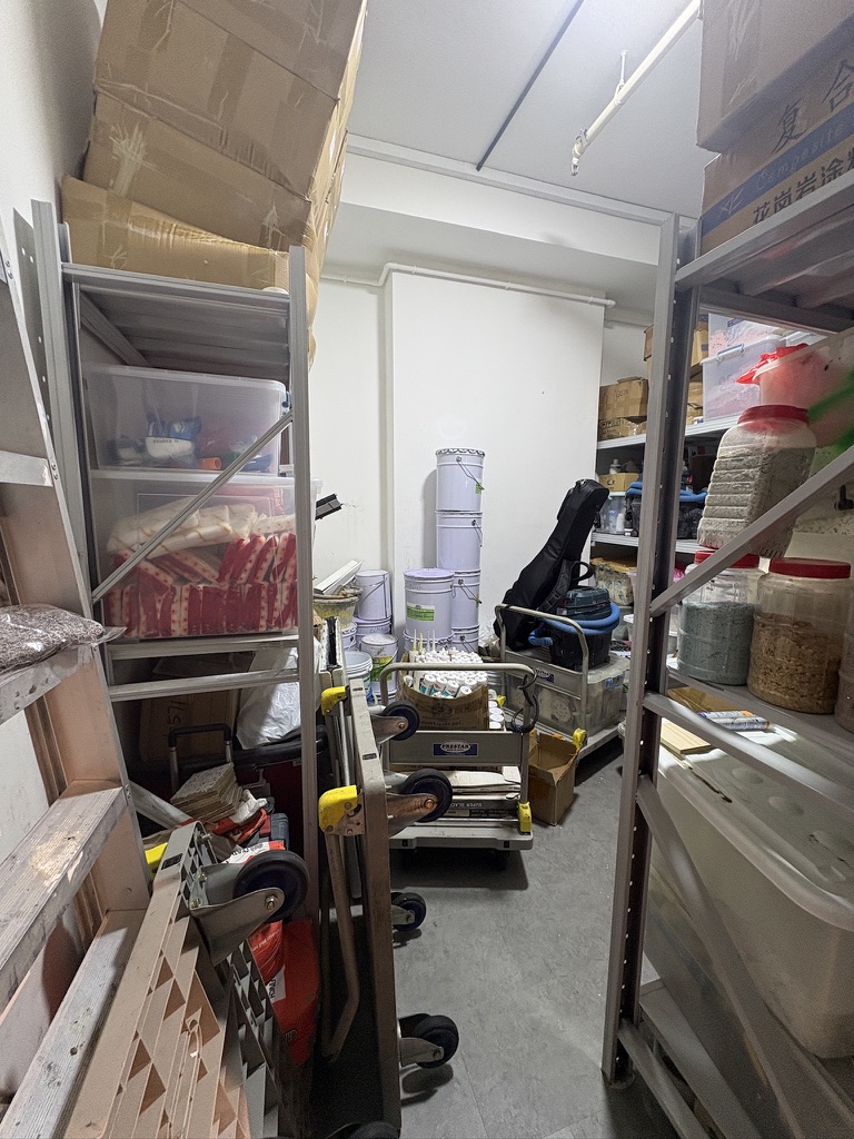Store room before staging
