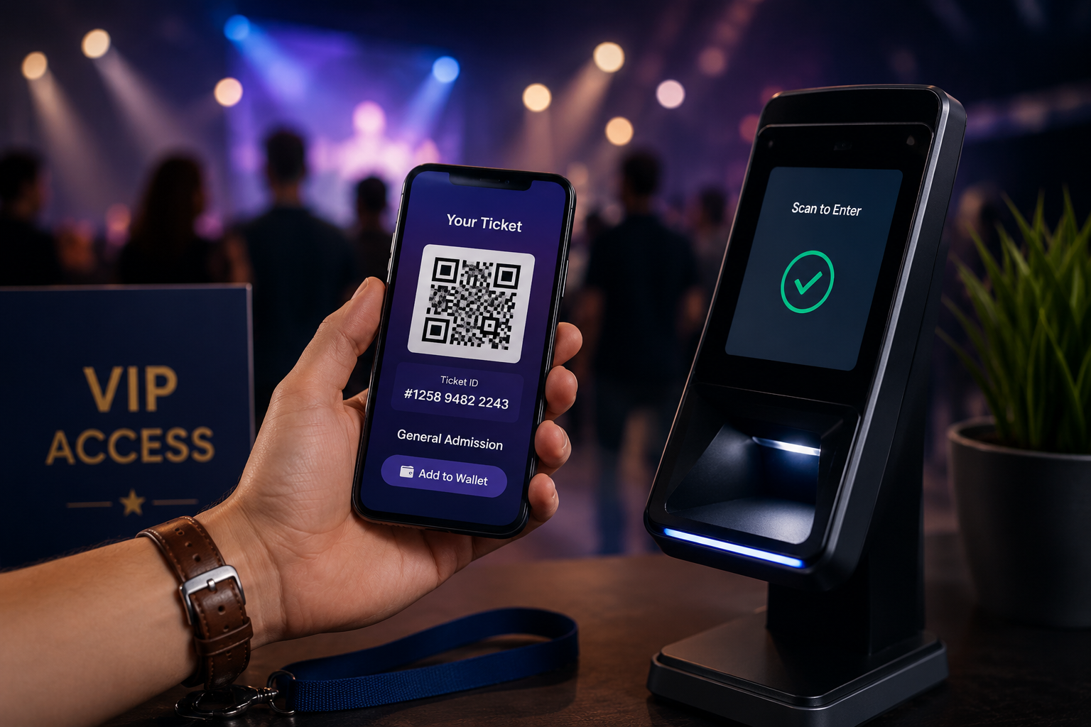 QR Code Event Ticketing System