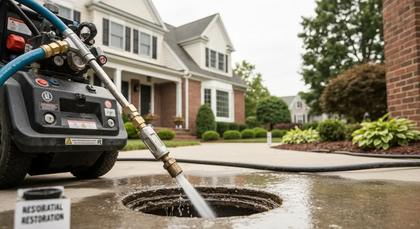 Residential drain cleaning