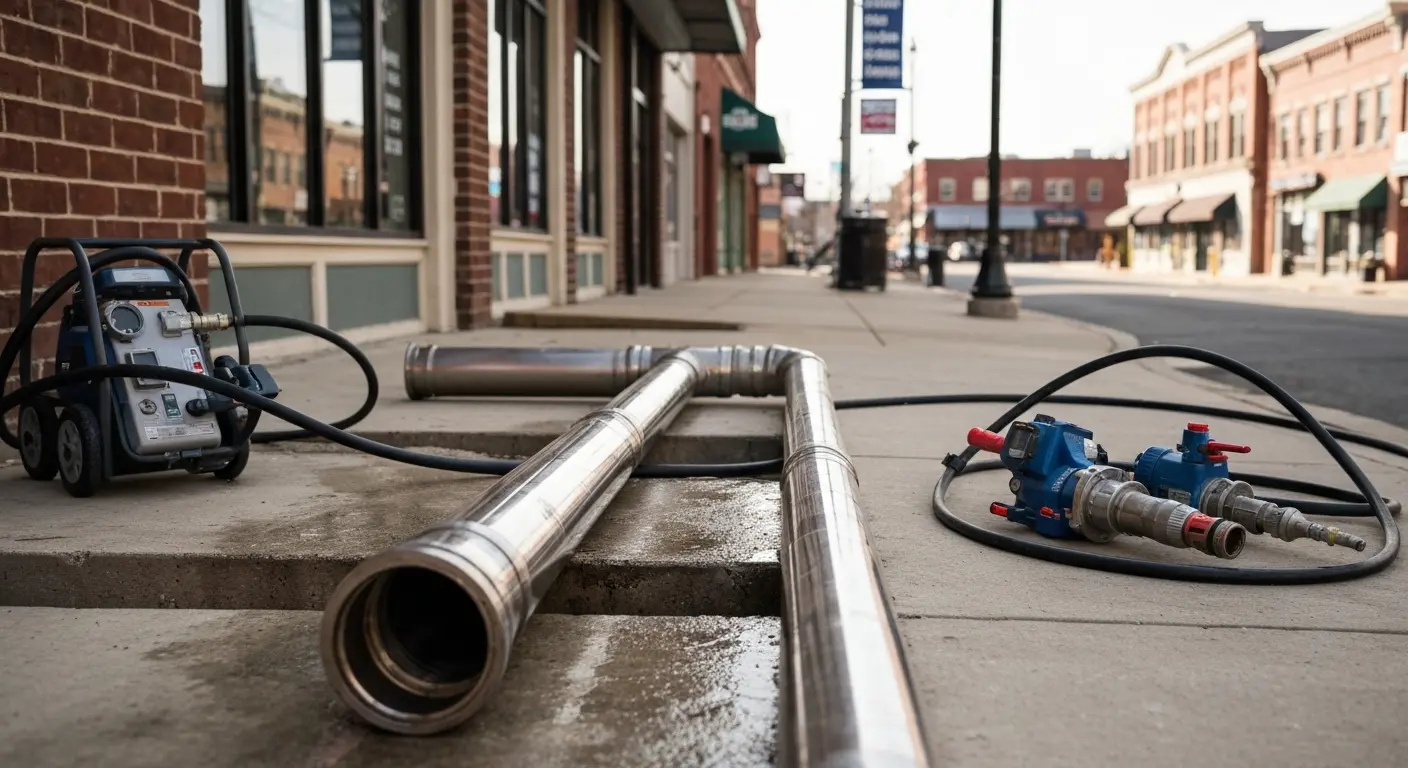 Drain cleaning service