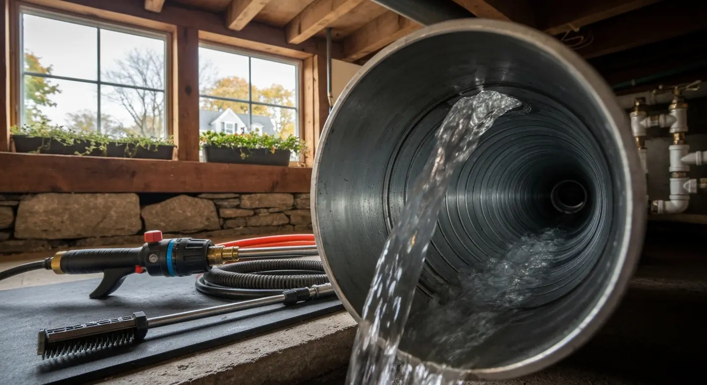 Drain cleaning service