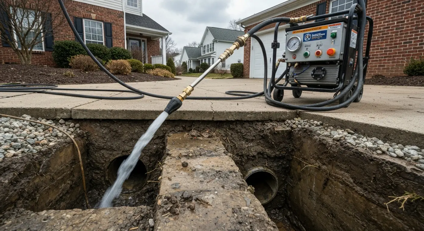 Hydrojetting service