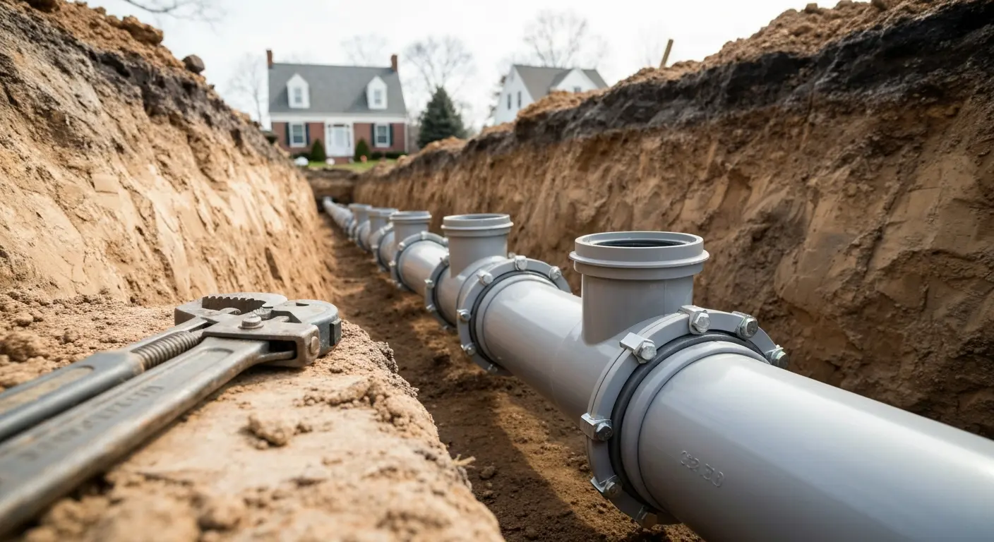 Sewer line repair